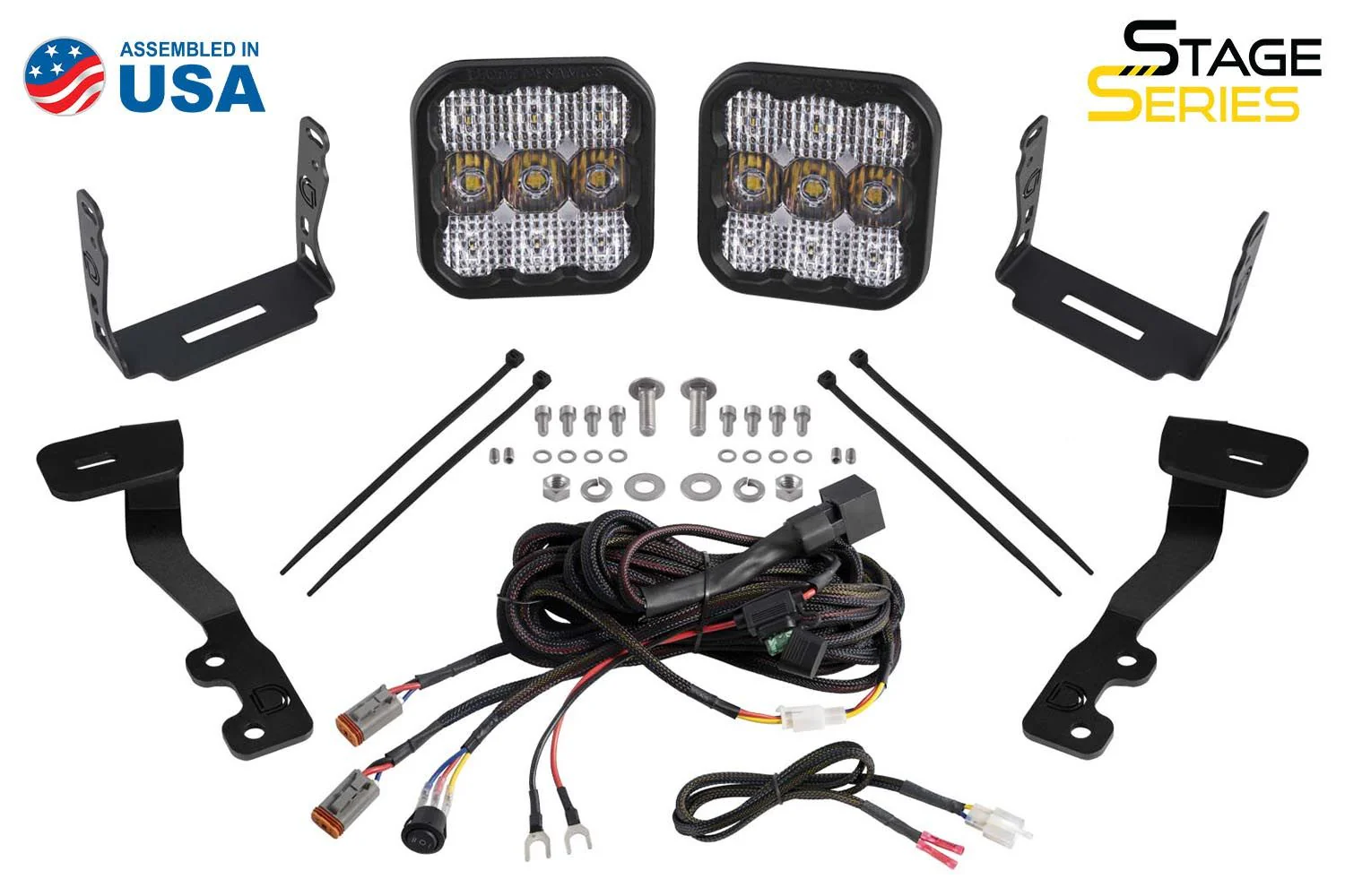 Diode Dynamics Stage Series Backlit Ditch Light Kit For Tundra (2022-Current) - Image 9