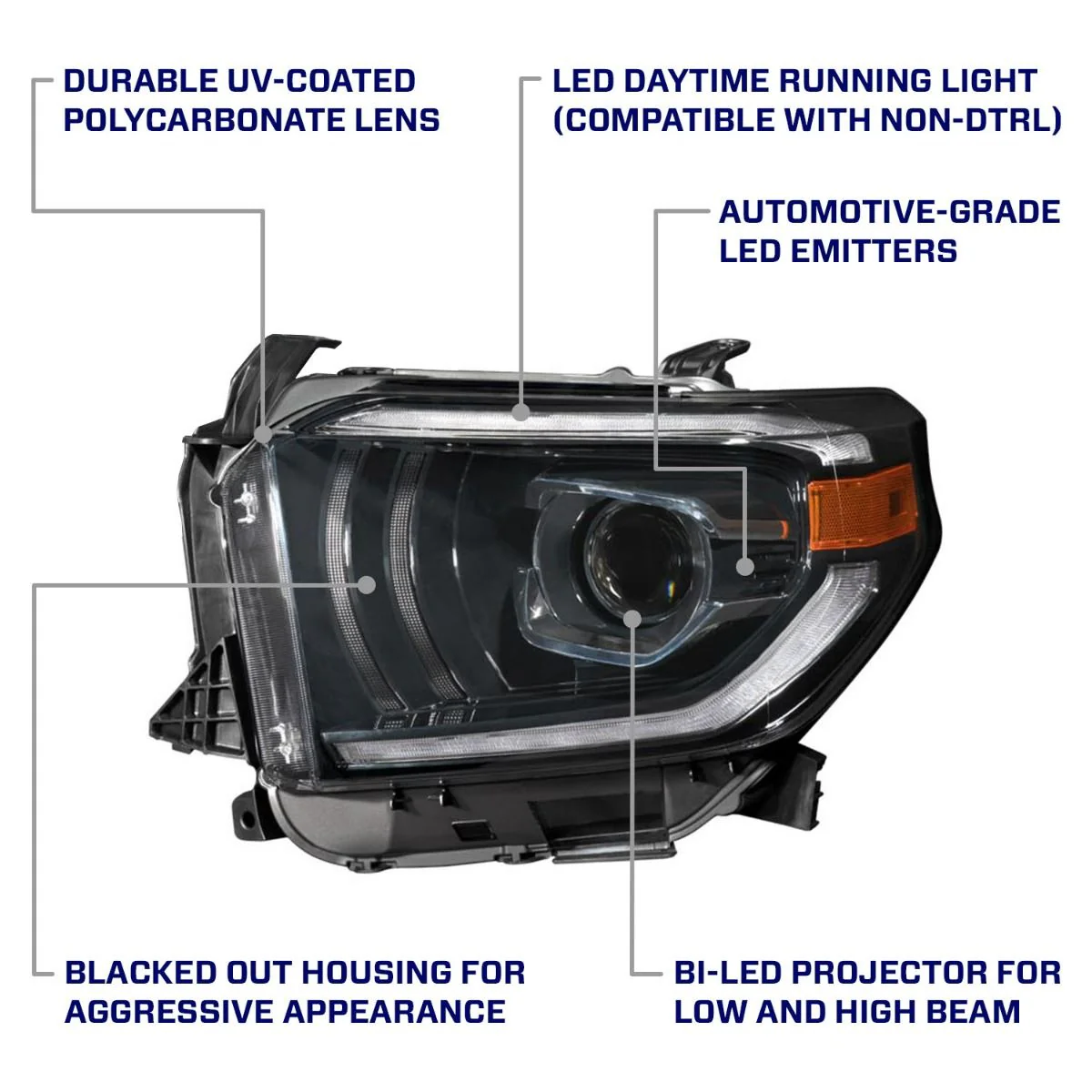 Form Lighting LED Projector Headlights For Tundra (2014-2021) - Image 10