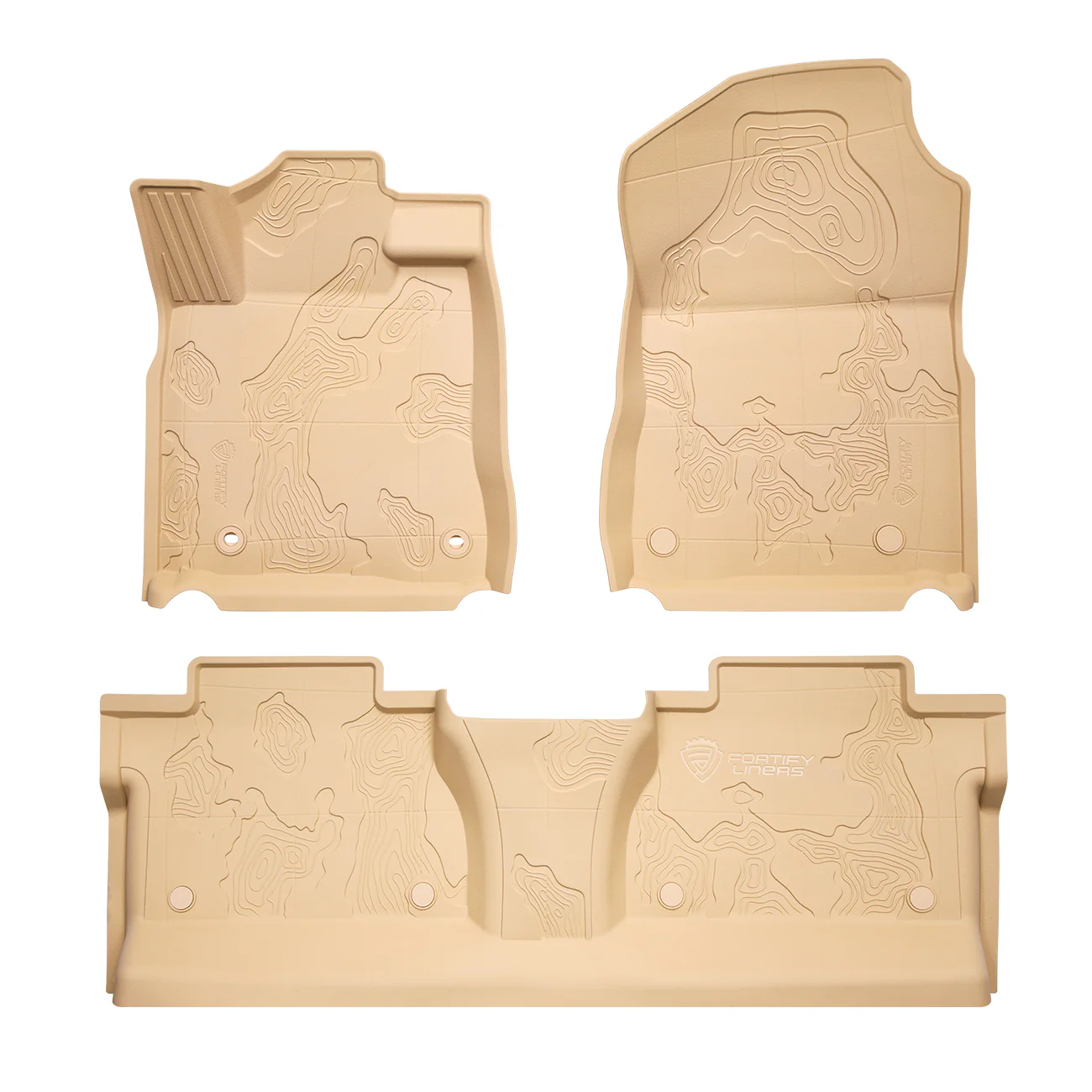 FortifyLiners Crewmax Cab Floor Liner For Tundra (2014-2021) - Image 10