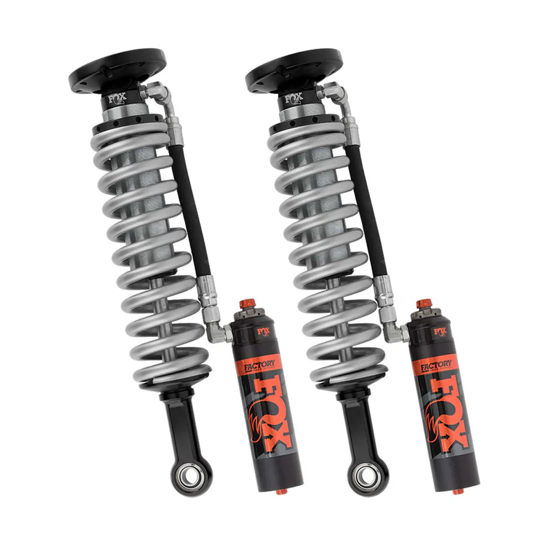 Fox Suspension 2.5 Factory Series Coilovers w/ DSC Reservoir Front Pair w/2-3" lift For Tundra (2007-2021)