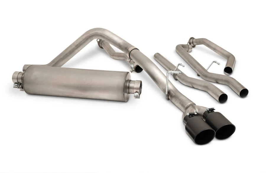 Gibson Black Elite Dual Sport Cat-Back Performance Exhaust For Tundra (2022-Current) - Image 2