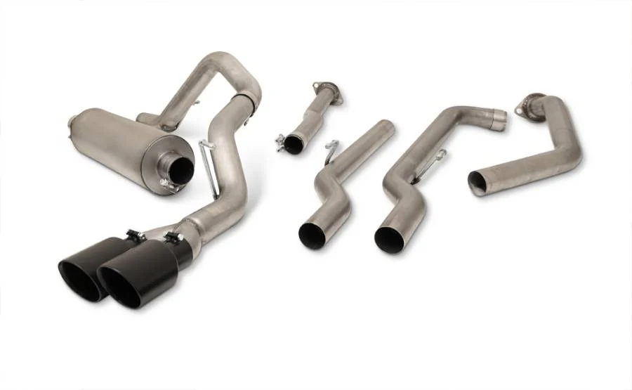 Gibson Black Elite Dual Sport Cat-Back Performance Exhaust For Tundra (2022-Current) - Image 3