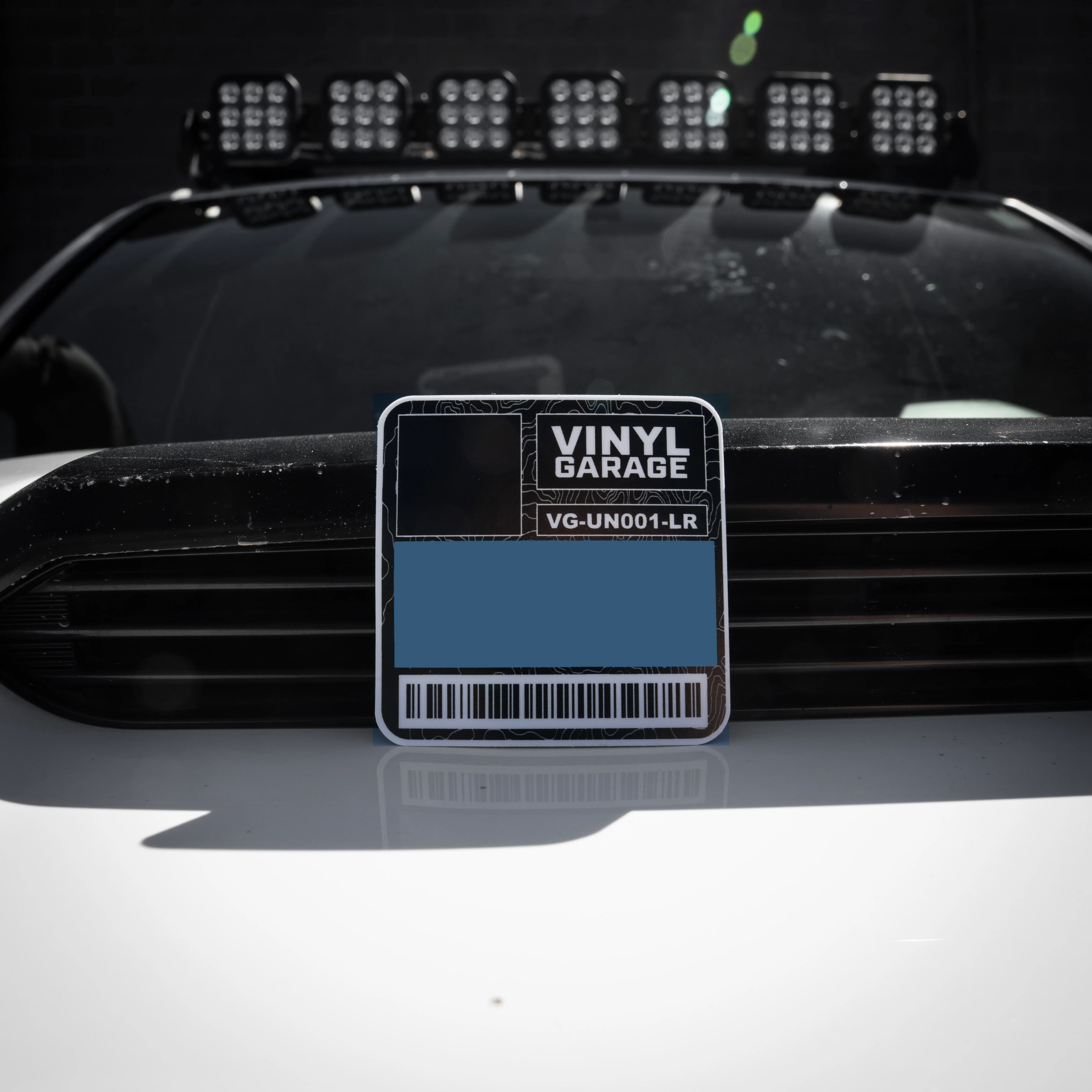 Vinyl Garage Glove Box Keyhole Cover - Image 10