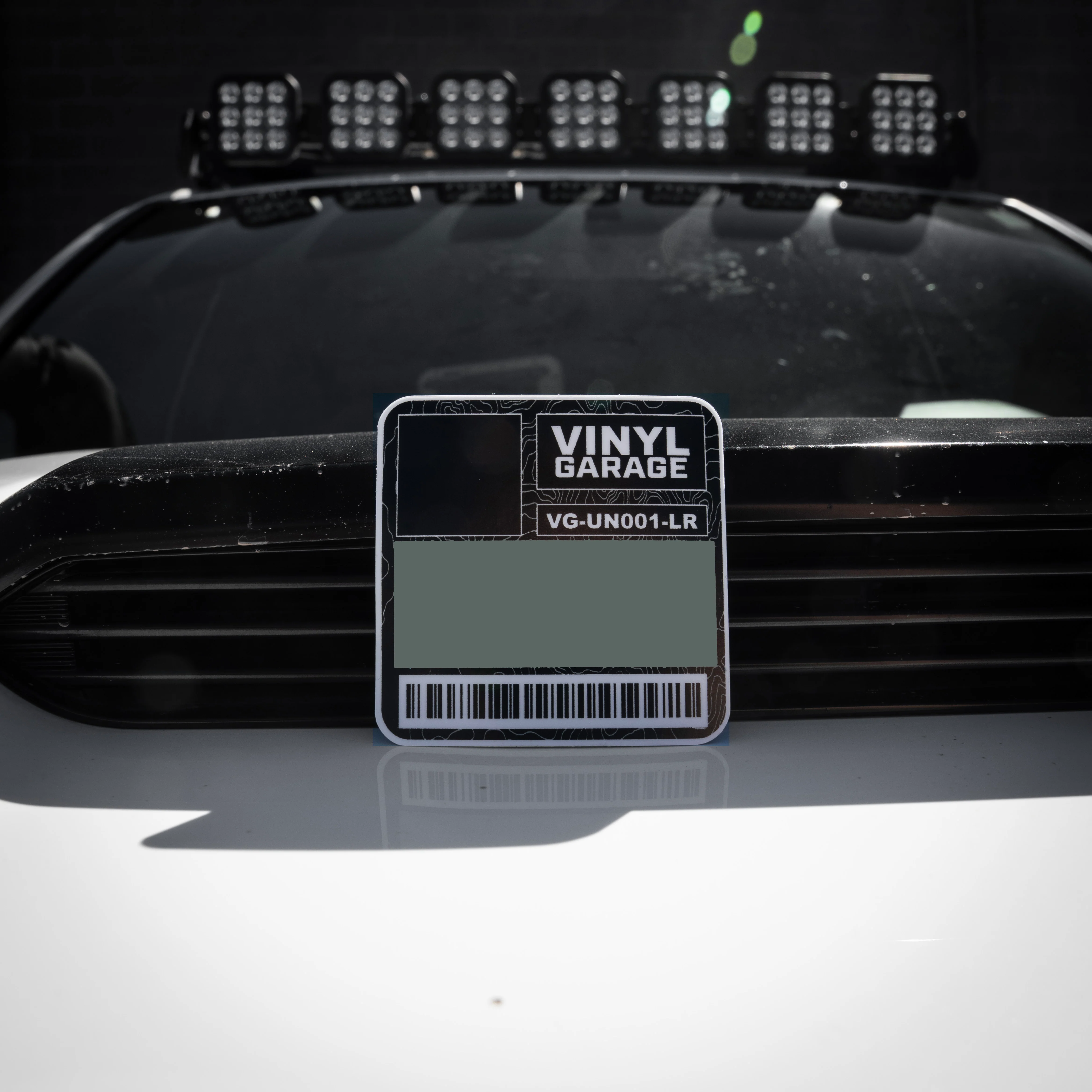 Vinyl Garage Glove Box Keyhole Cover - Image 11