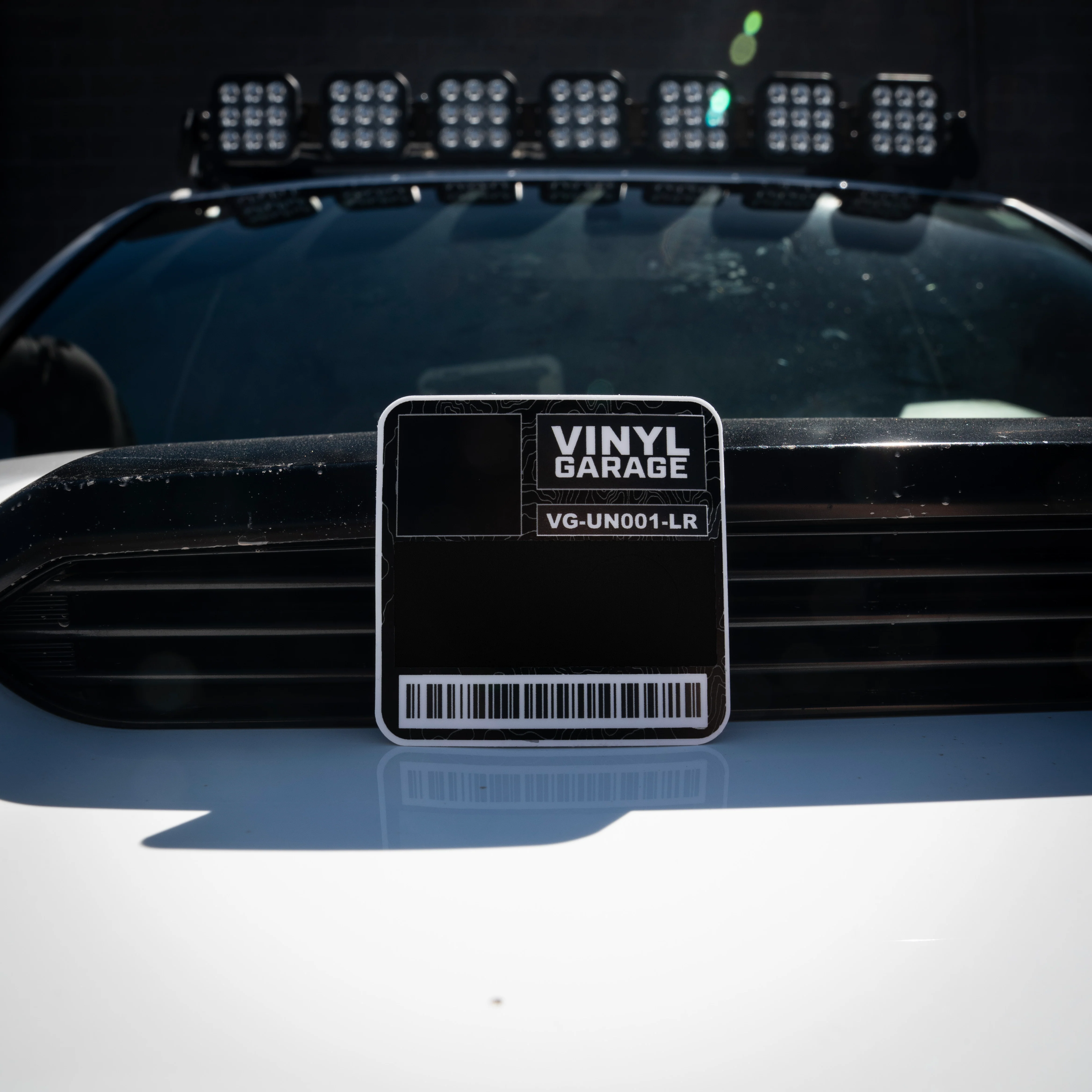 Vinyl Garage Glove Box Keyhole Cover - Image 13