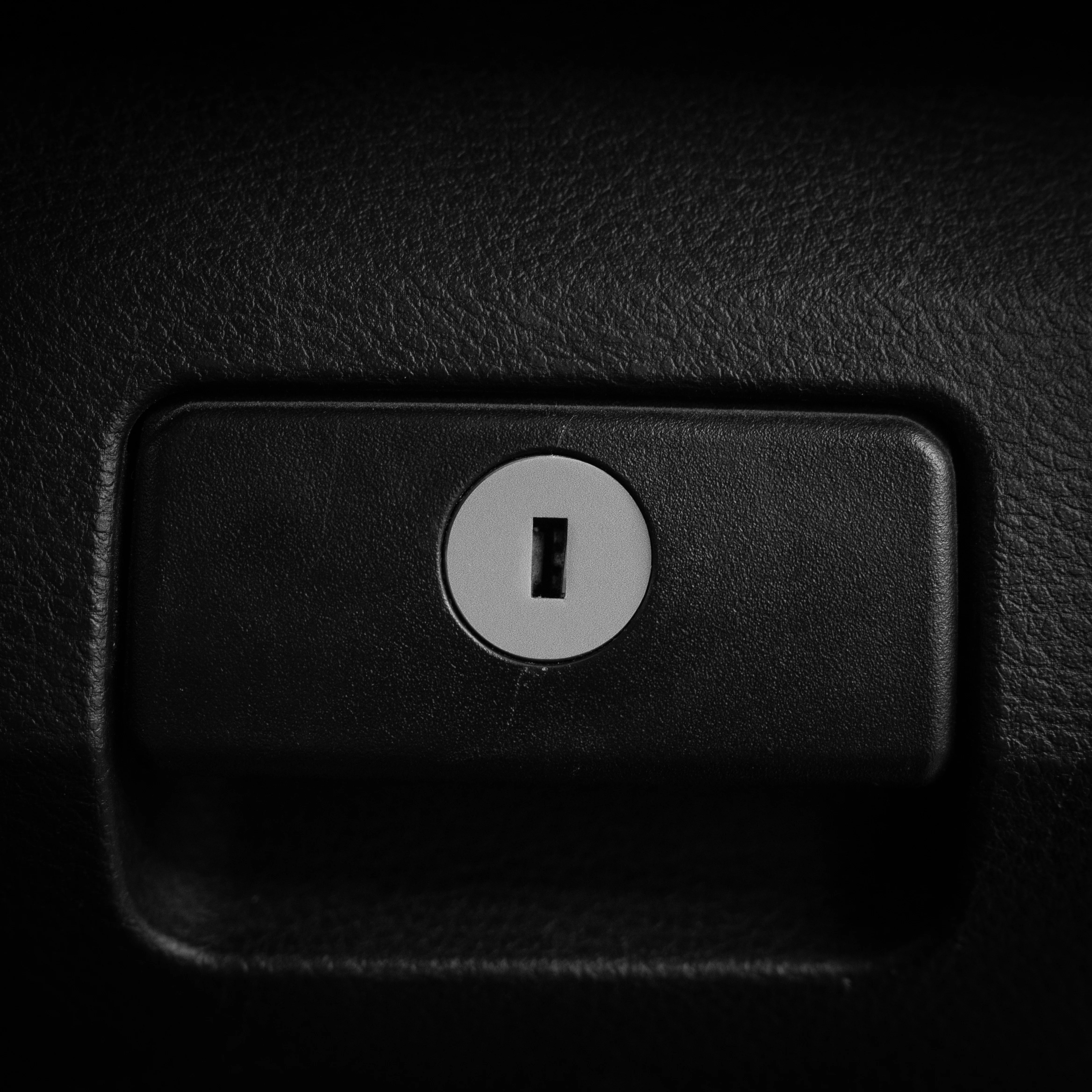 Vinyl Garage Glove Box Keyhole Cover - Image 14