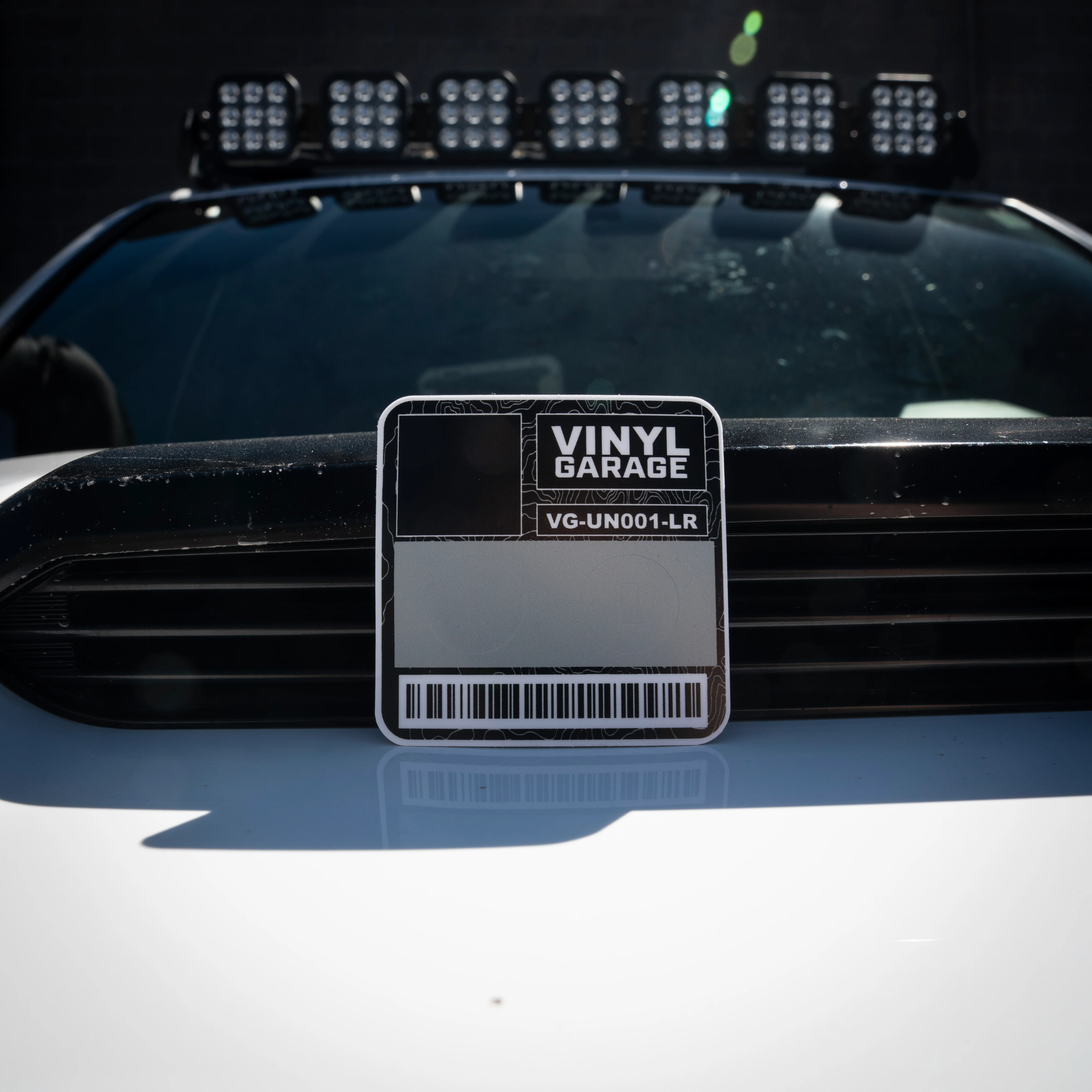 Vinyl Garage Glove Box Keyhole Cover - Image 15