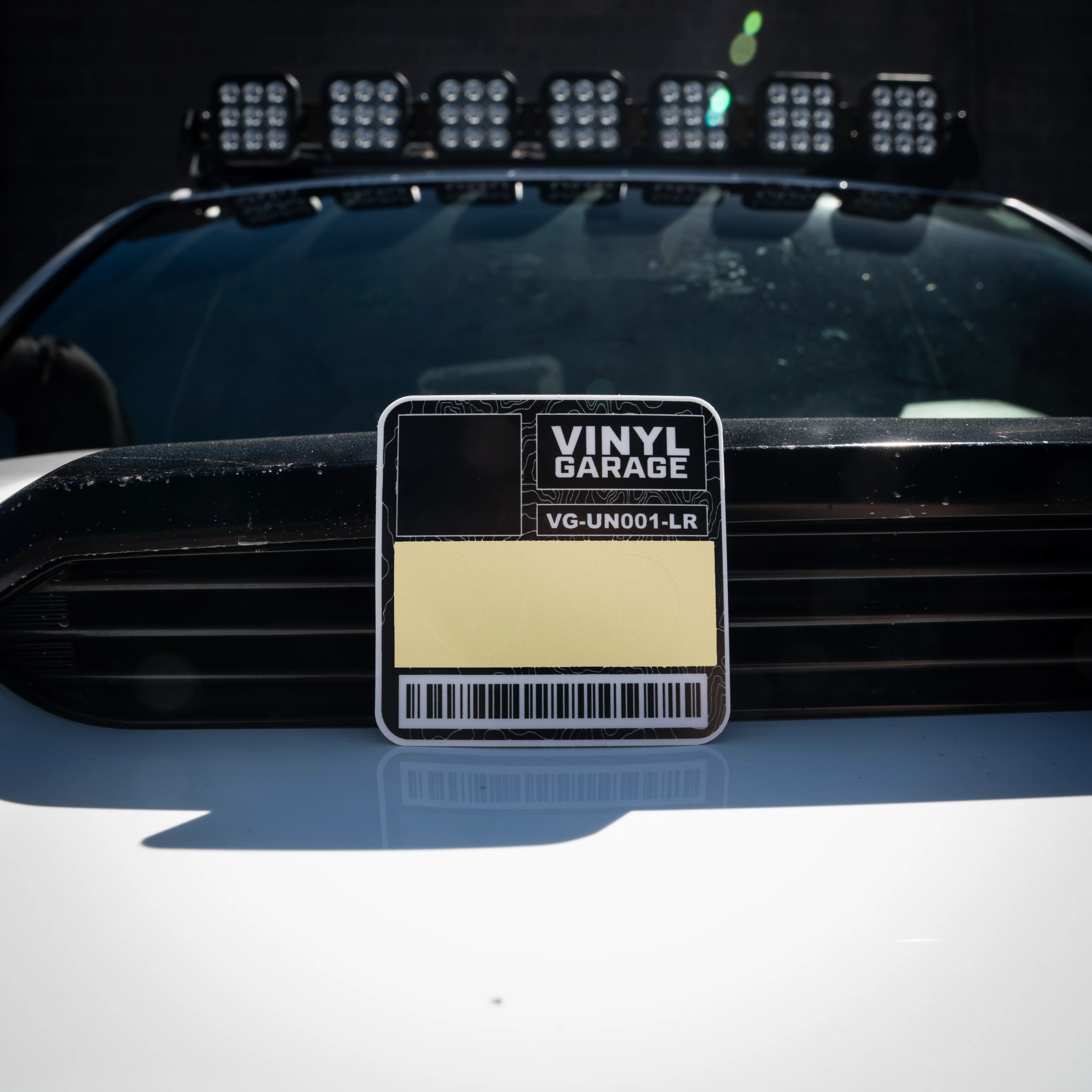 Vinyl Garage Glove Box Keyhole Cover - Image 16