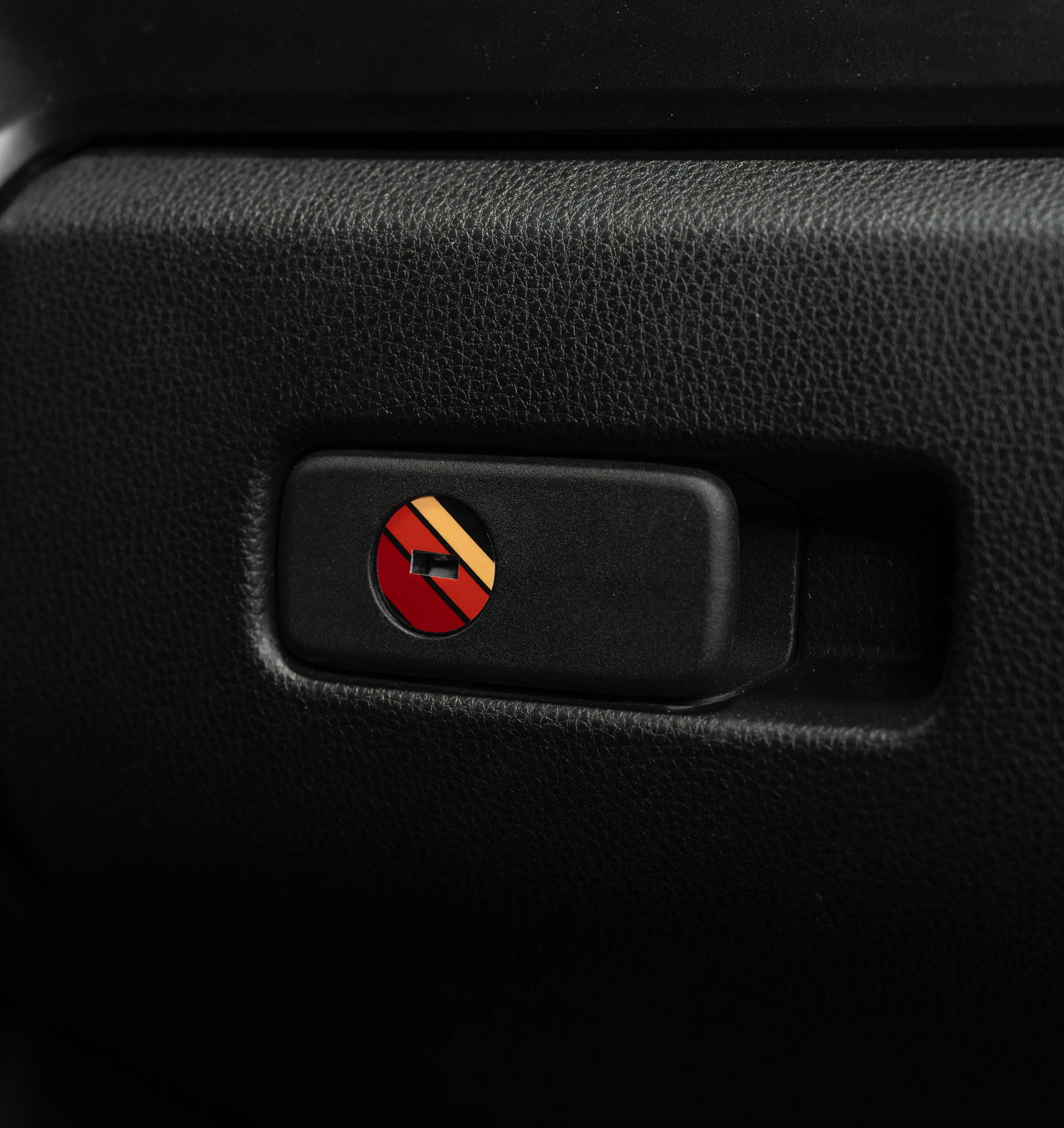 Vinyl Garage Glove Box Keyhole Cover - Image 17