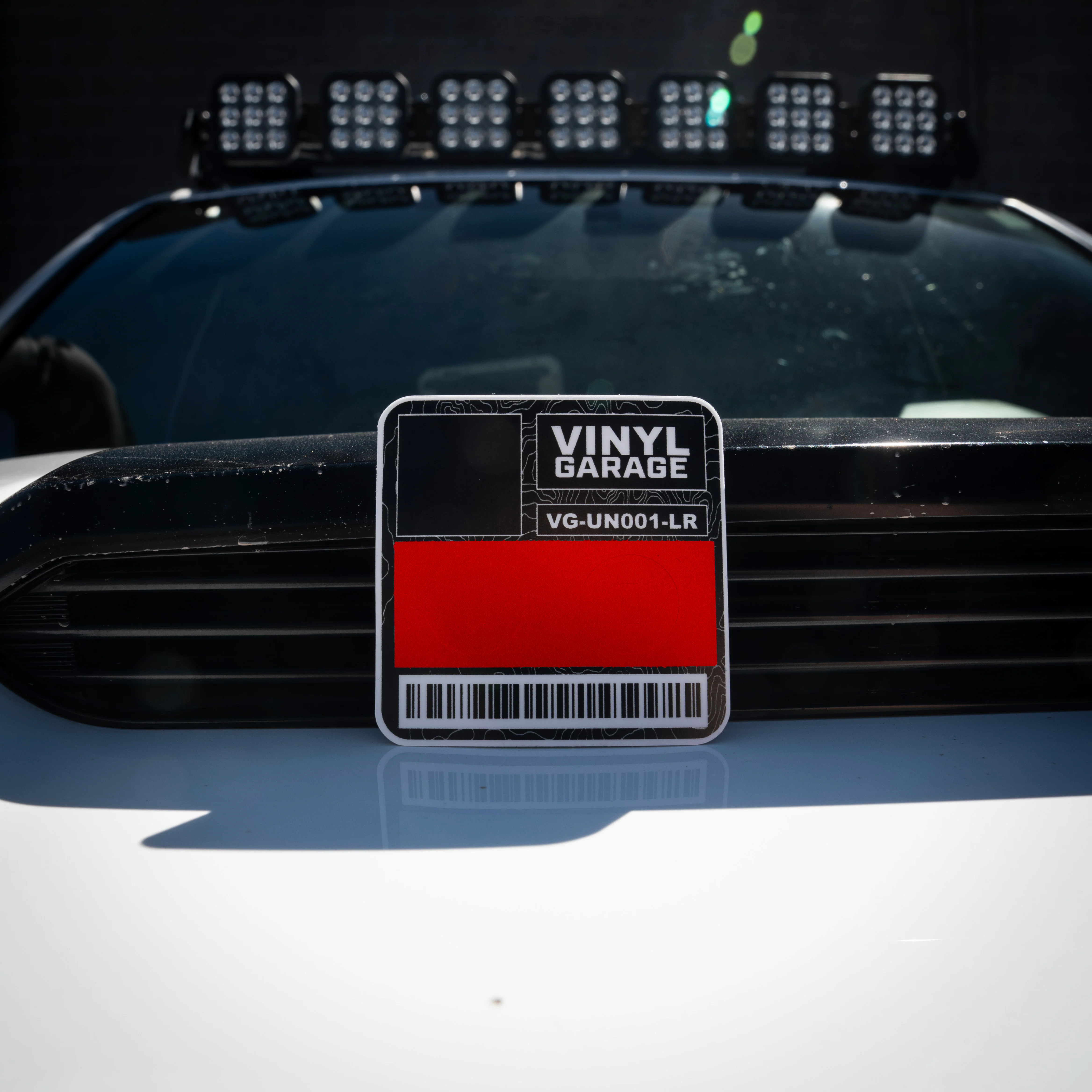 Vinyl Garage Glove Box Keyhole Cover - Image 20