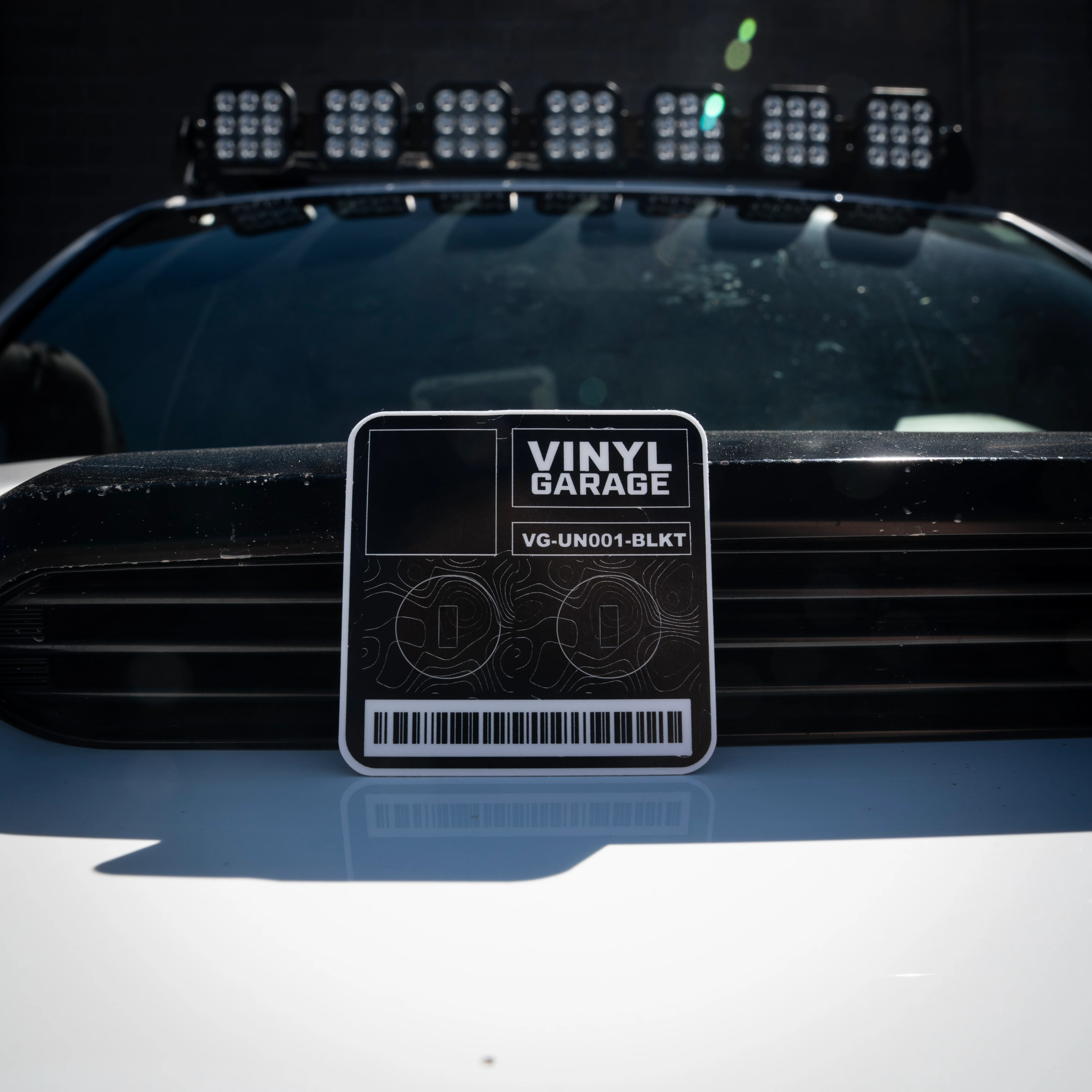 Vinyl Garage Glove Box Keyhole Cover - Image 21