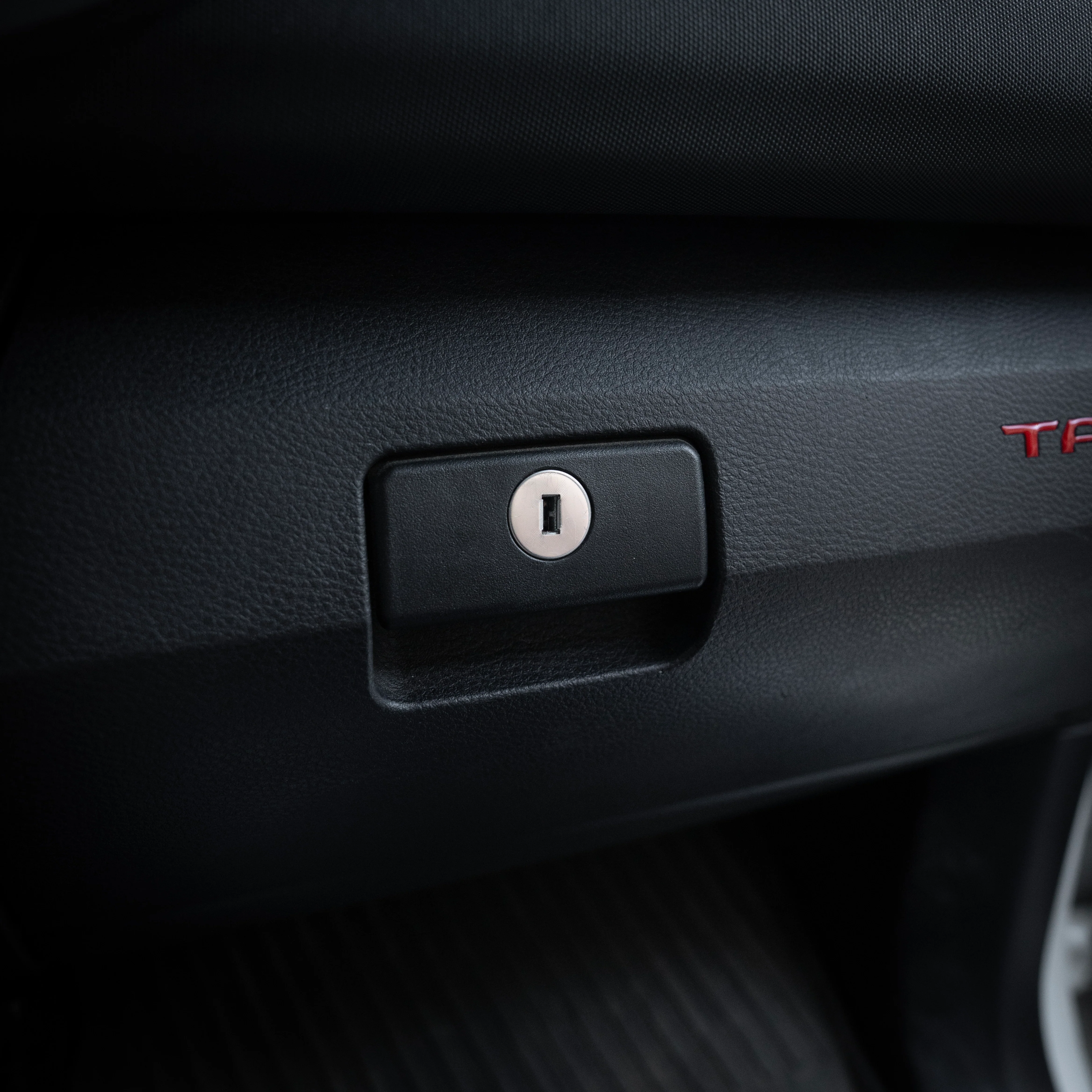 Vinyl Garage Glove Box Keyhole Cover - Image 22