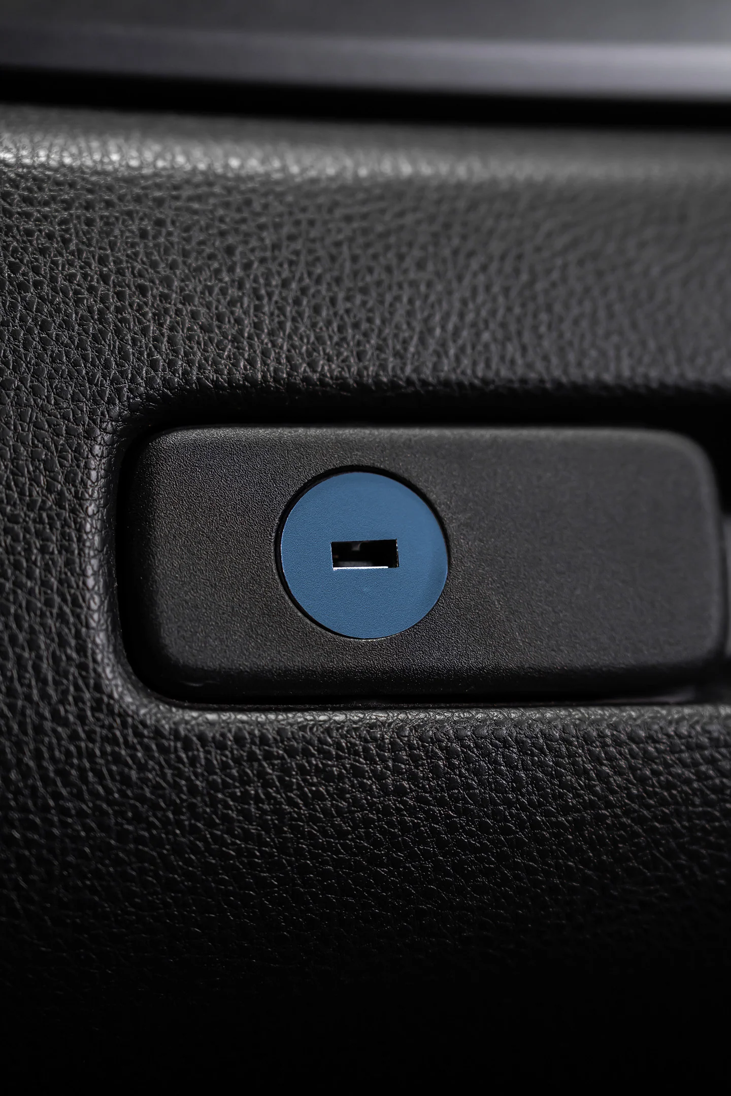 Vinyl Garage Glove Box Keyhole Cover - Image 3