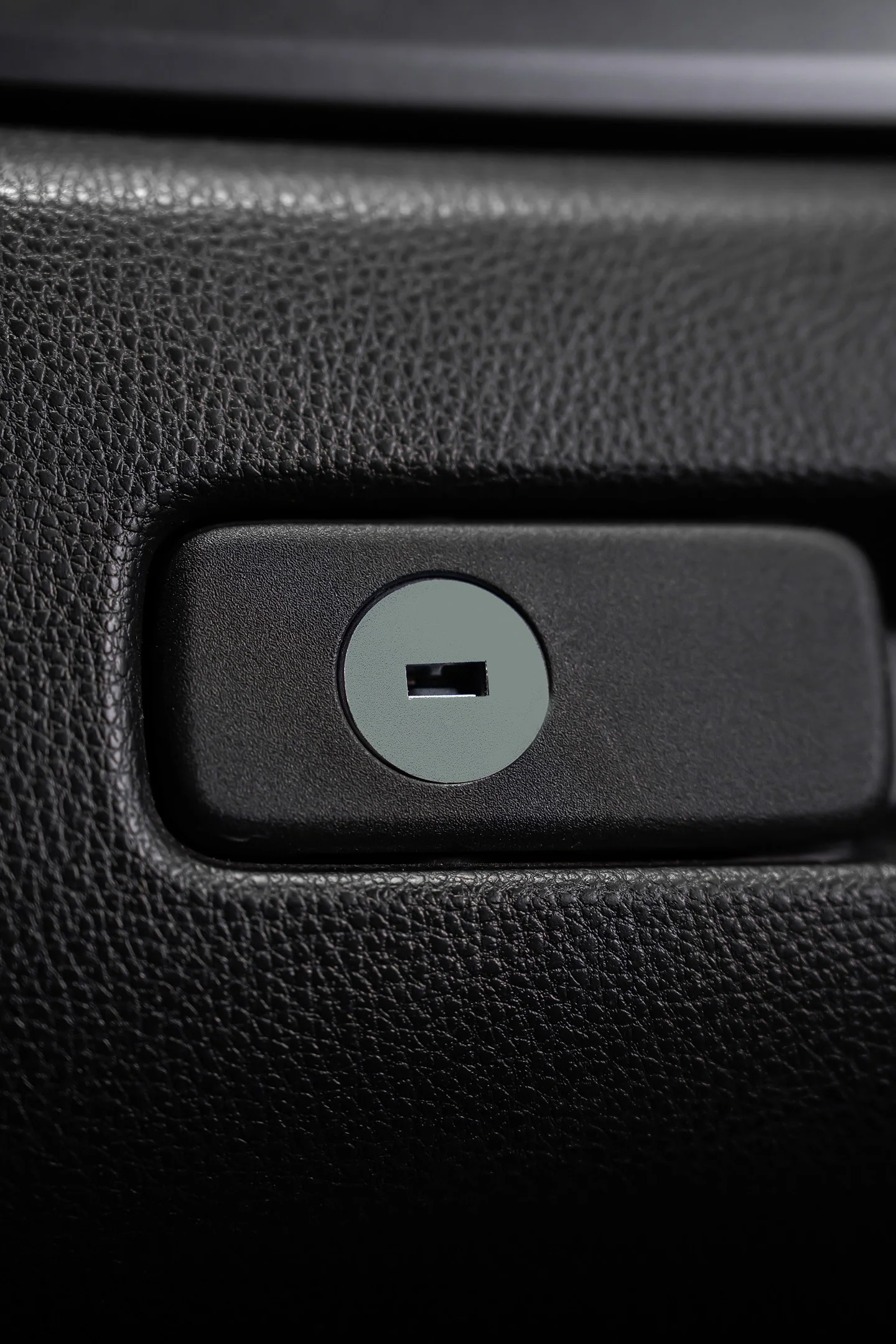 Vinyl Garage Glove Box Keyhole Cover - Image 4