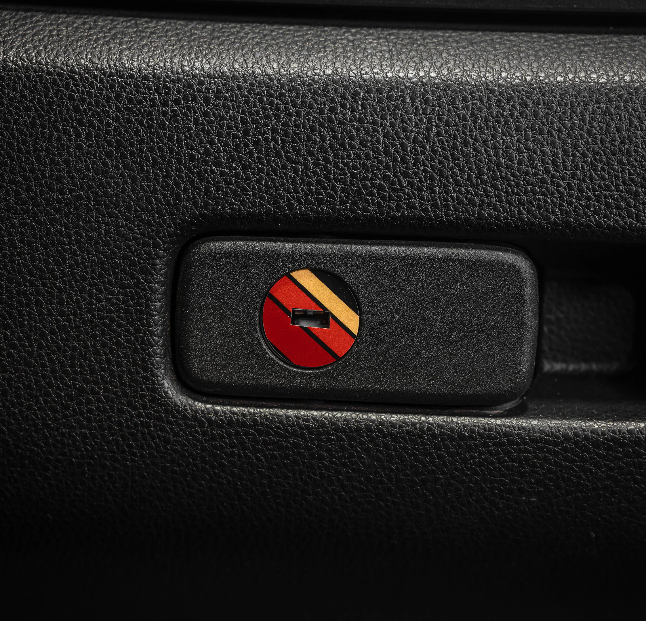 Vinyl Garage Glove Box Keyhole Cover - Image 7