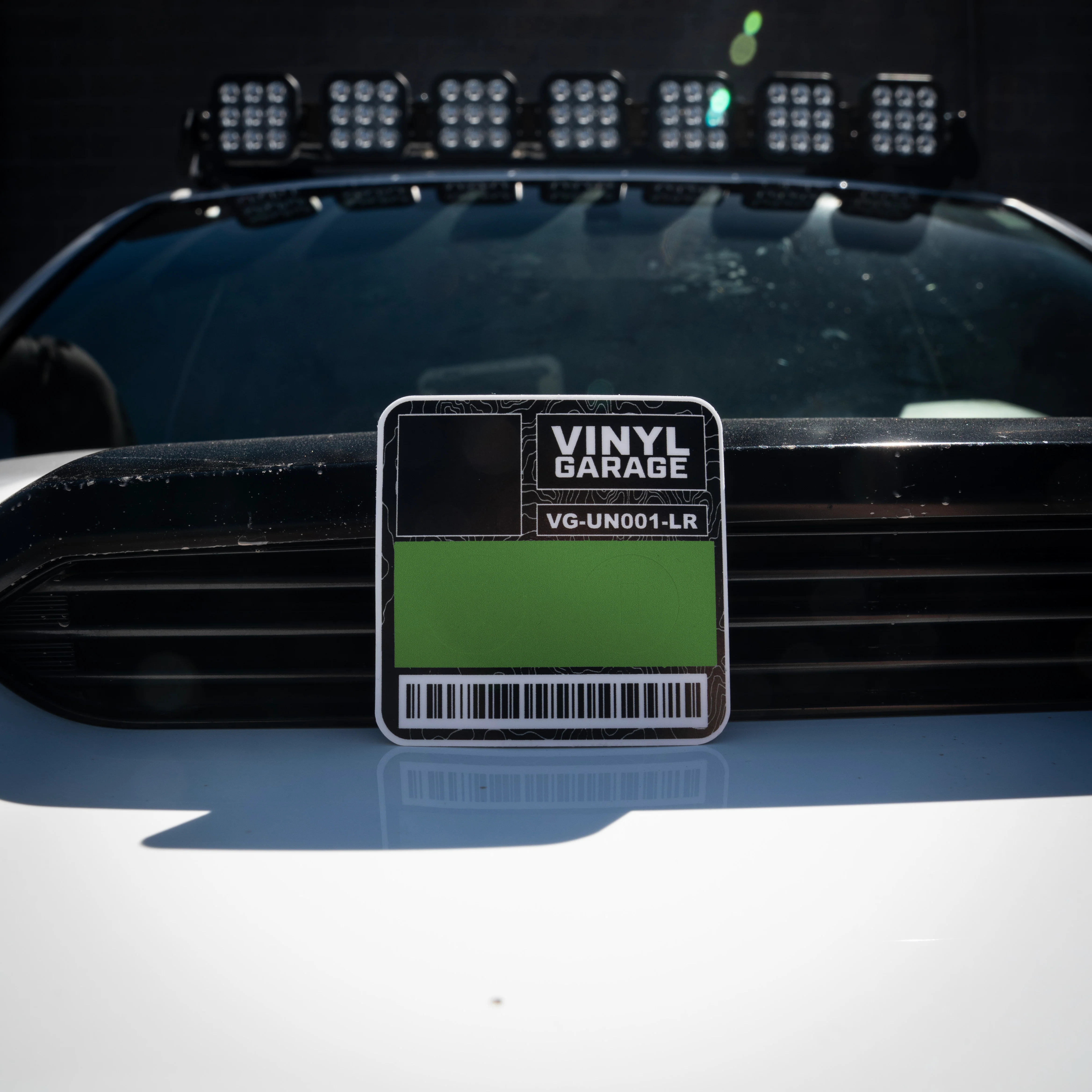Vinyl Garage Glove Box Keyhole Cover - Image 9