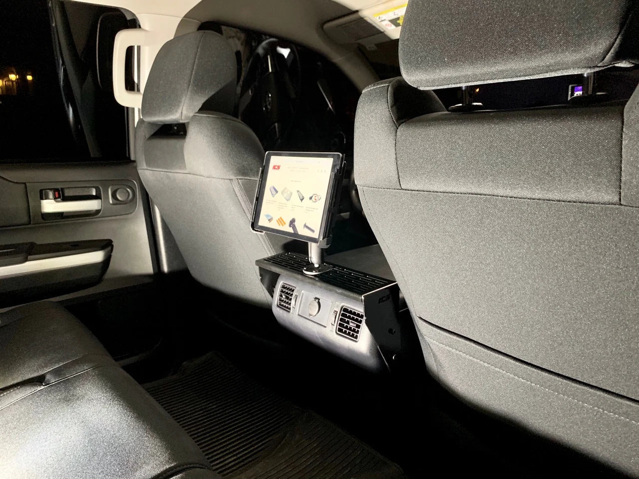 ICS Rear Center Console AMPS Panel For Tundra - Image 3