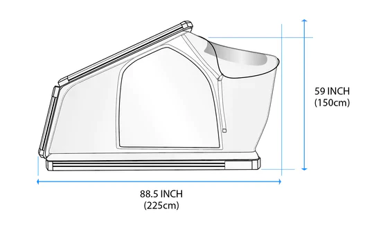 Intrepid Geo 2.5 Rooftop Tent - Image 20