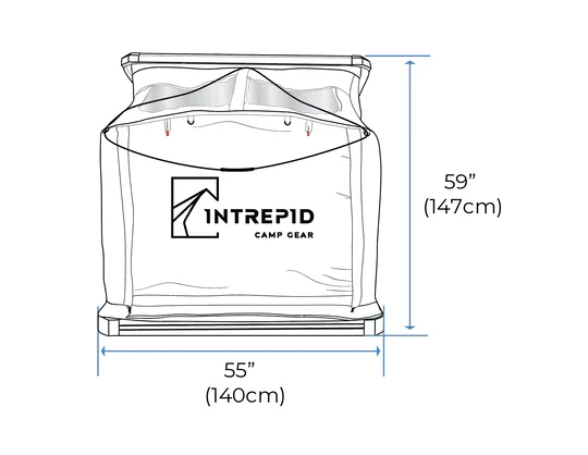 Intrepid Geo 2.5 Rooftop Tent - Image 21