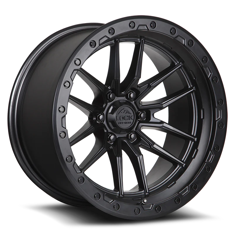 Lock Off-Road Wheels Krawler Matte Black