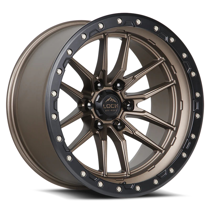 Lock Off-Road Wheels Krawler Matte Bronze