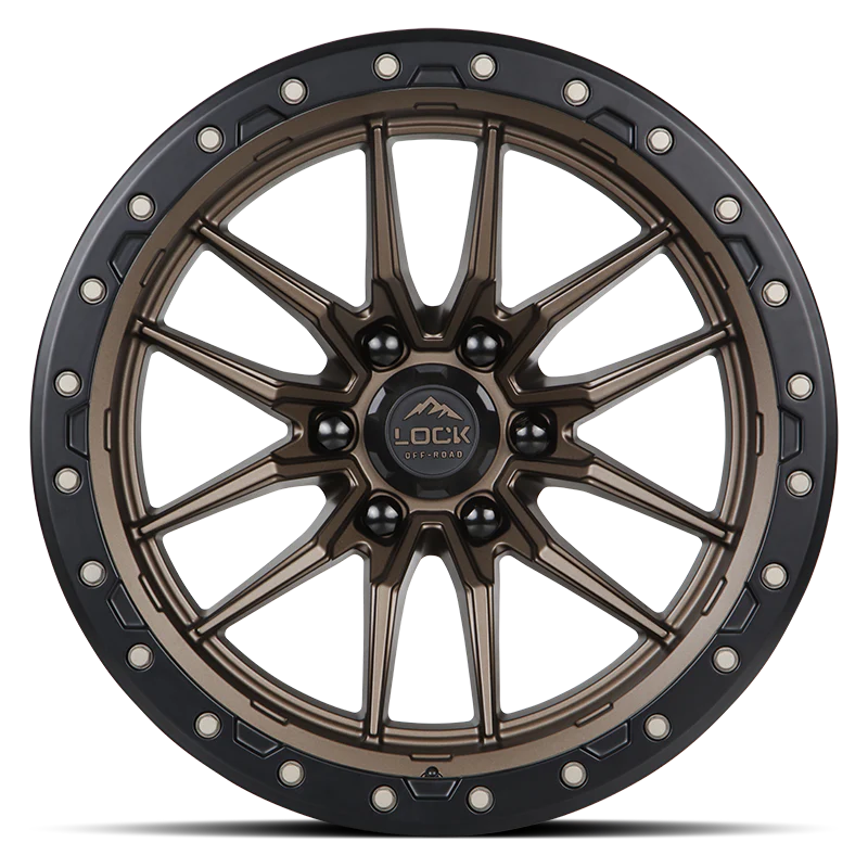 Lock Off-Road Wheels Krawler Matte Bronze - Image 2