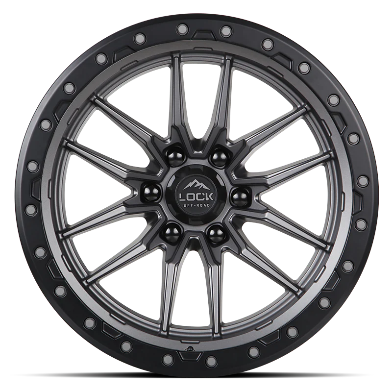 Lock Off-Road Wheels Krawler Matte Grey - Image 2