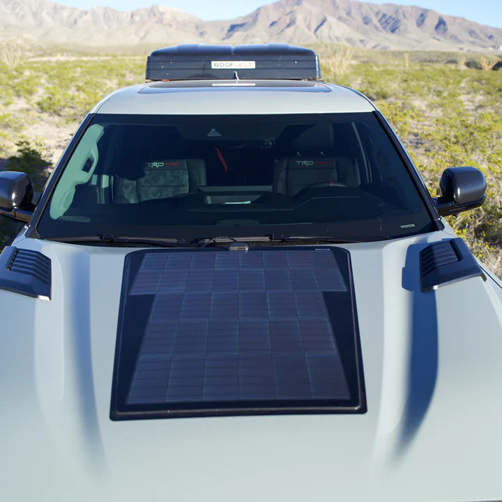 Lensun 90W 12V Hood Flexible Solar Panel For Tundra (2022-Current) - Image 3