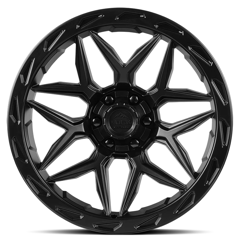 Lock Off-Road Wheels Matrix Matte Black - Image 2