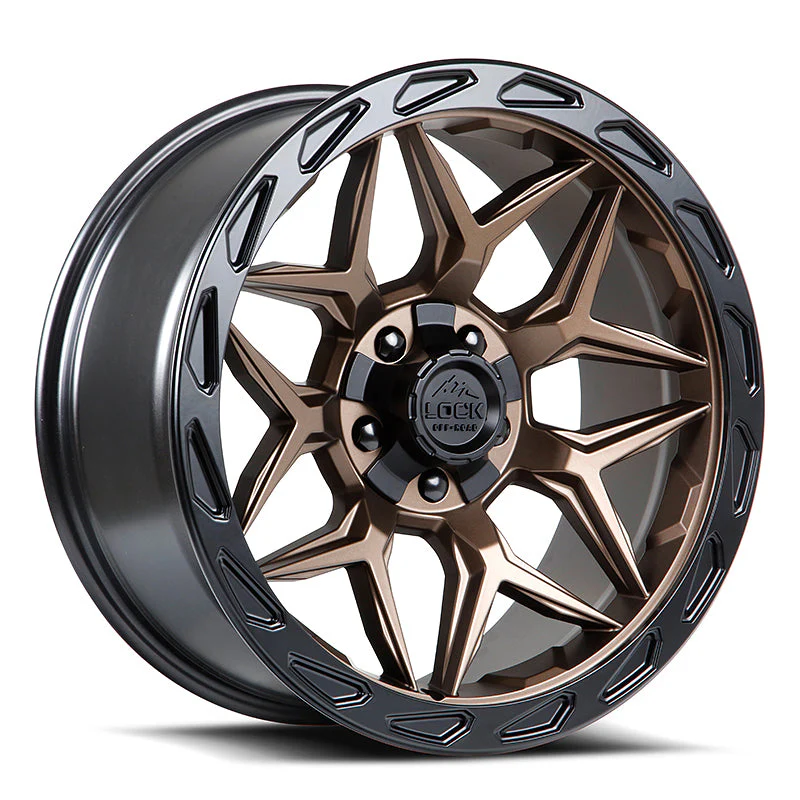 Lock Off-Road Wheels Matrix Matte Bronze