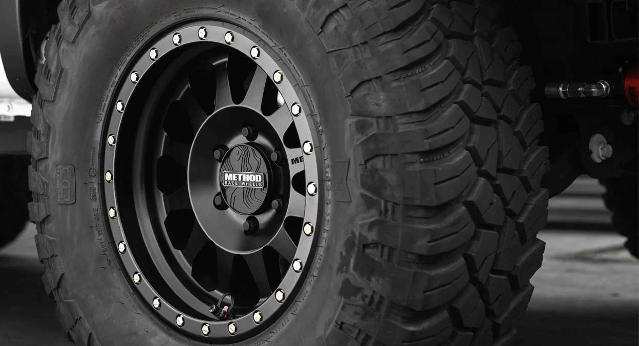 Method Race Wheels Center Cap - Topo Snap-In Black - Image 4