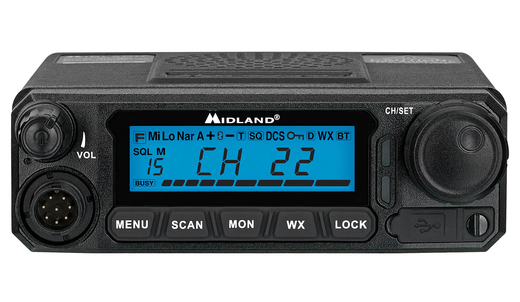 Midland MXT500 MicroMobile Two-Way Radio - Image 3