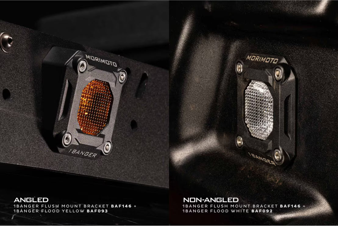 Morimoto 1 Banger Pod Lights: Flush Mounting Kit - Image 7