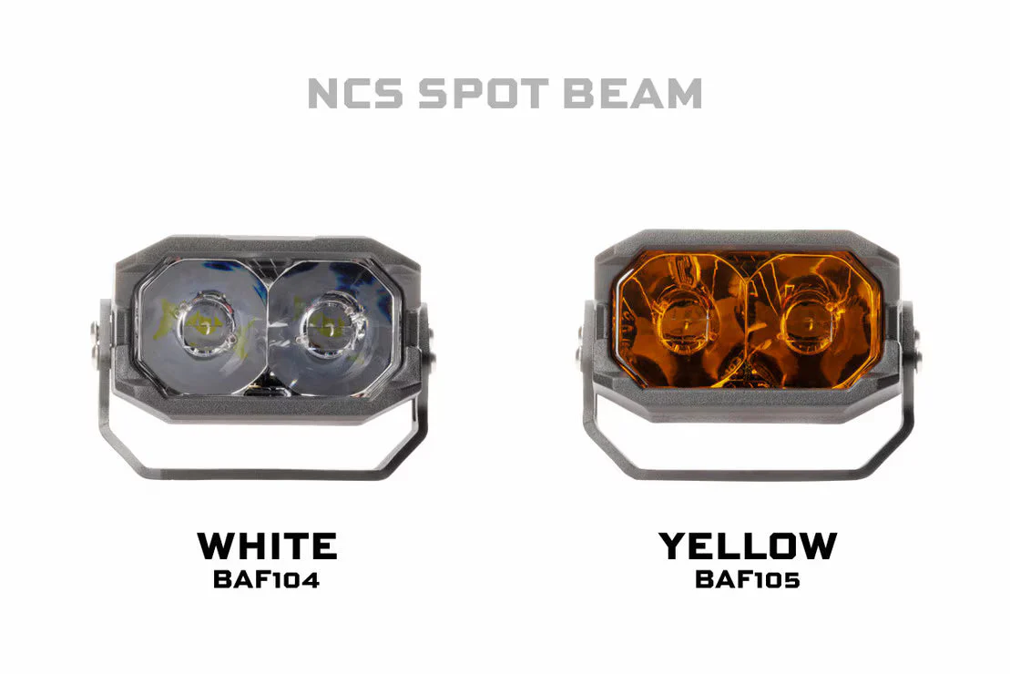 Morimoto 2 Banger LED Pods: NCS Spot Beam - Image 3