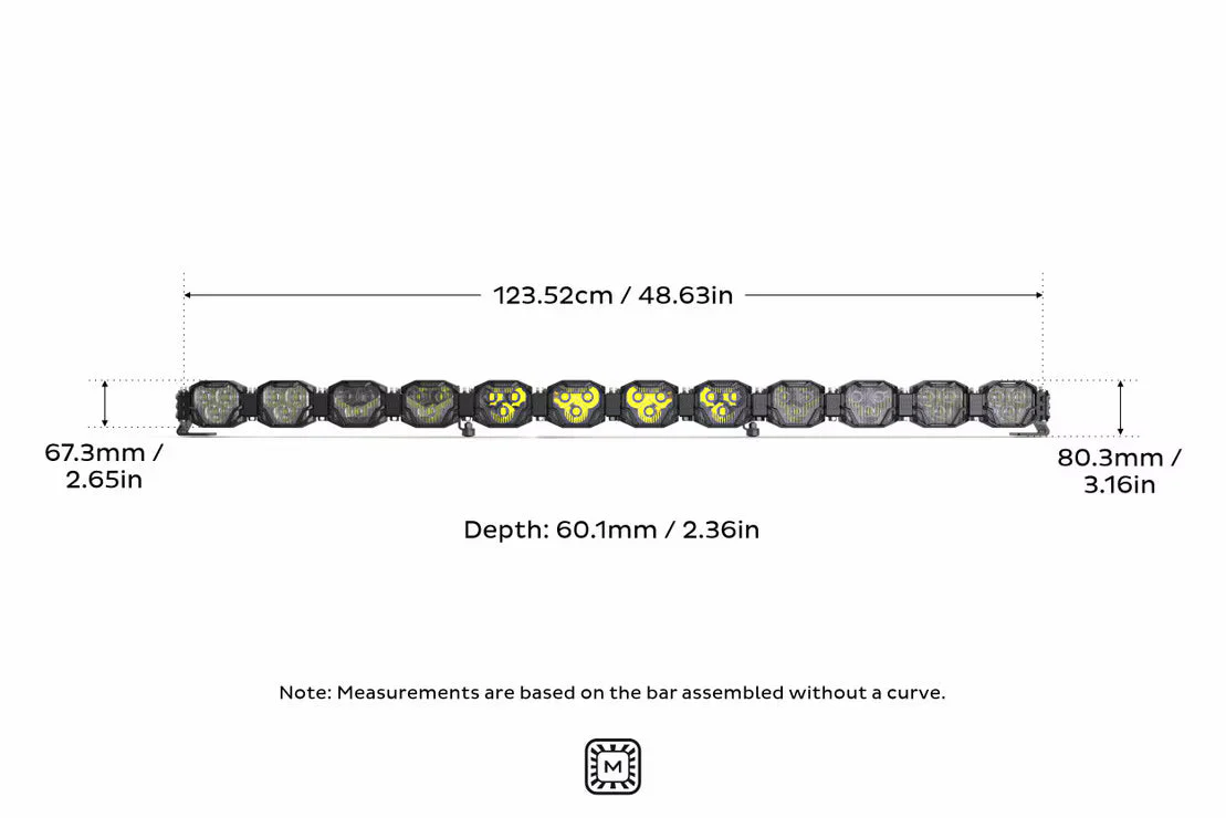 Morimoto 4 Banger Bar: 12 Pod / 48.5 " - Image 8