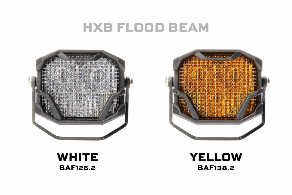 Morimoto 4 Banger LED Pods: HXB Flood Beam - Image 3