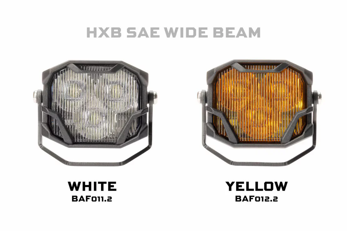 Morimoto 4 Banger LED Pods: HXB Wide Beam - Image 3