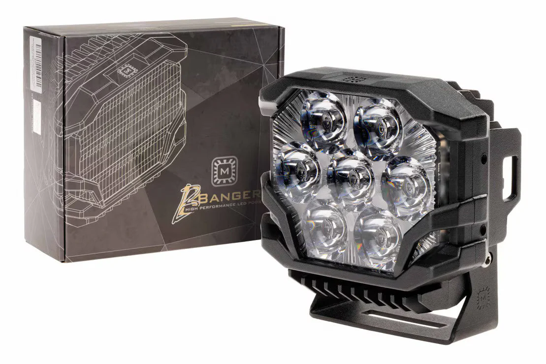 Morimoto BigBanger LED Pods: HXB Spot Beam
