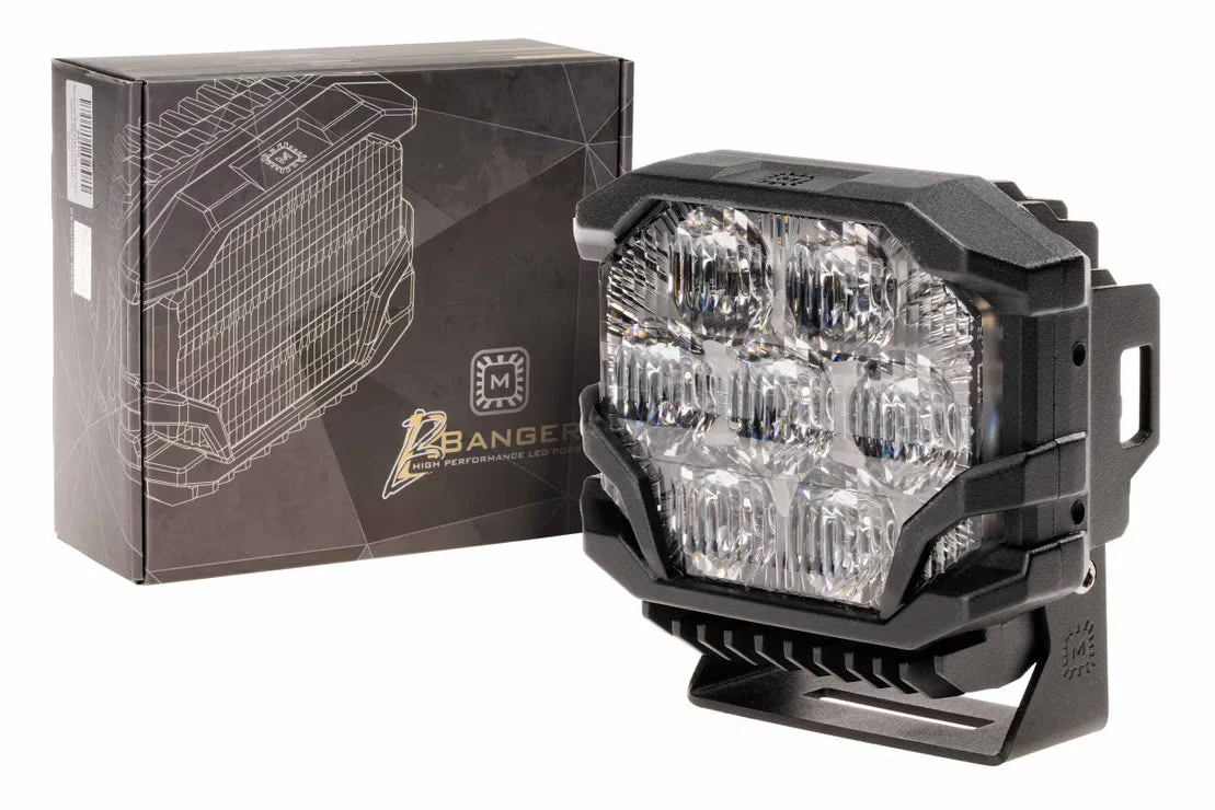 Morimoto BigBanger LED Pods: NCS Combo Beam