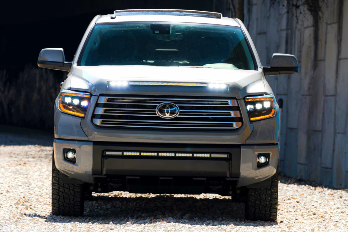 Morimoto Toyota Tundra XB Amber DRL LED Headlights (2014-2021) - Image 8