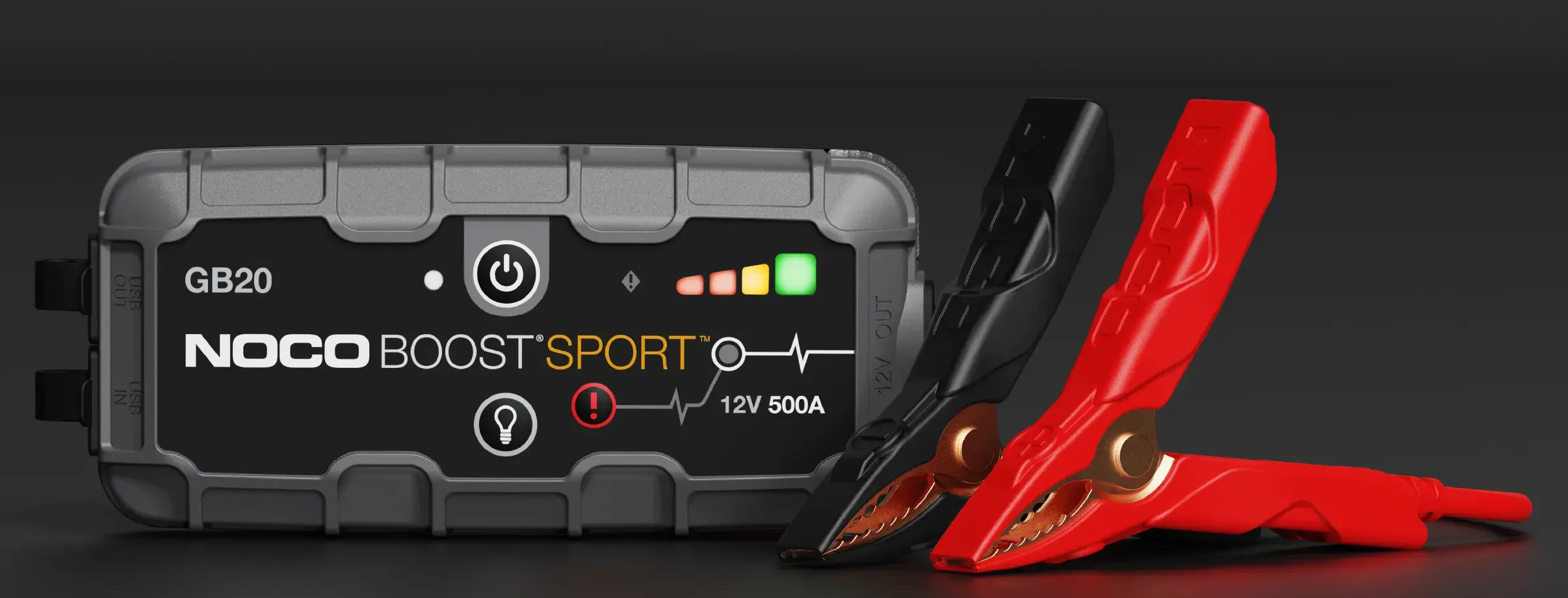 Noco GB20 500A 12V Boost Sport UltraSafe Jump Starter