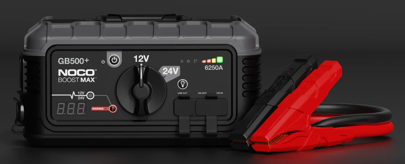 Noco GB500+ 6250A 12/24V Boost MAX UltraSafe Jump Starter