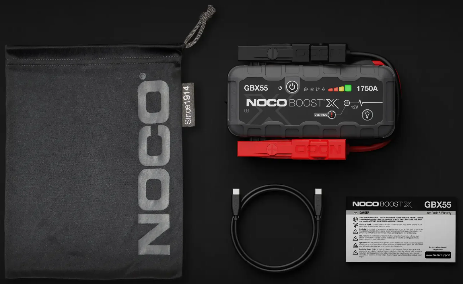 Noco GBX55 1750A 12V Boost X UltraSafe Jump Starter - Image 3
