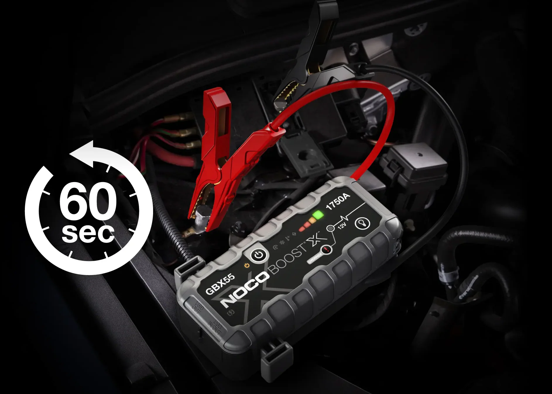 Noco GBX55 1750A 12V Boost X UltraSafe Jump Starter - Image 8