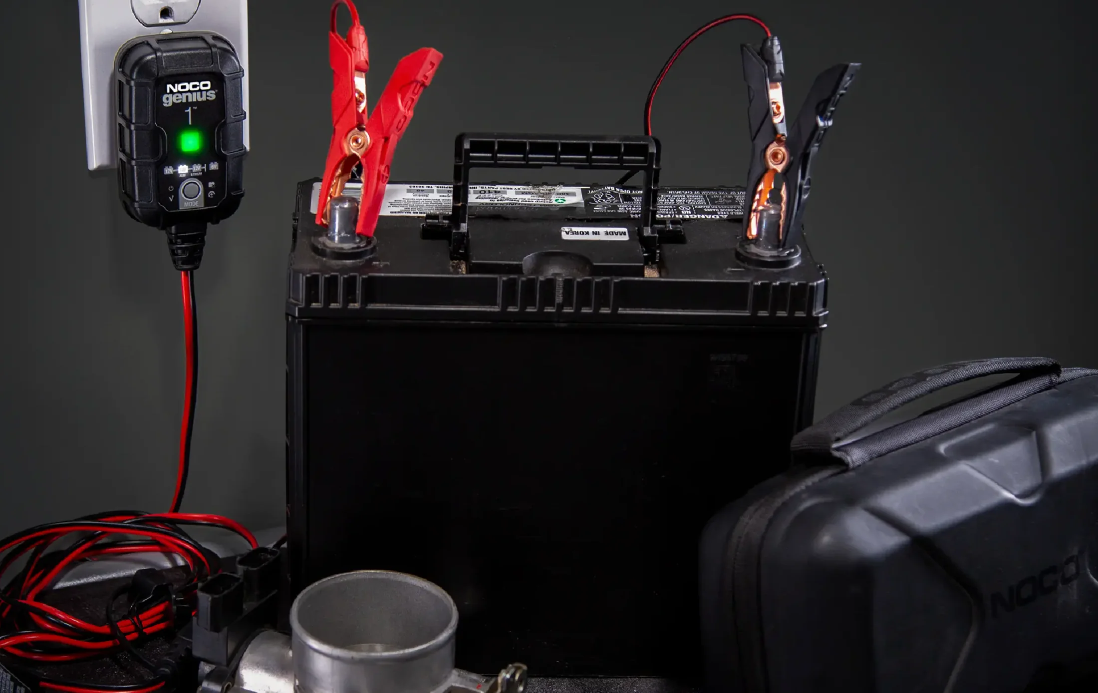 Noco GENIUS1 6V/12V 1A Smart Battery Charger - Image 10