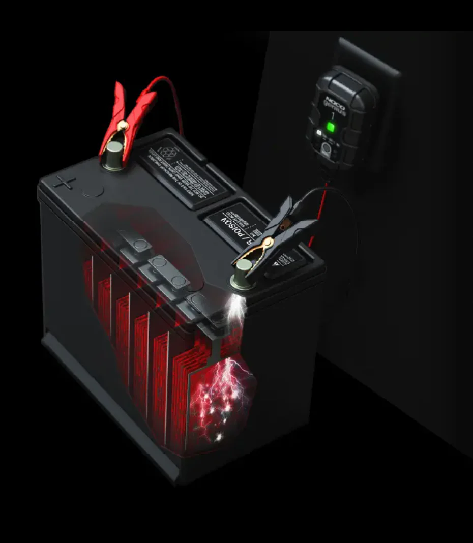Noco GENIUS1 6V/12V 1A Smart Battery Charger - Image 12