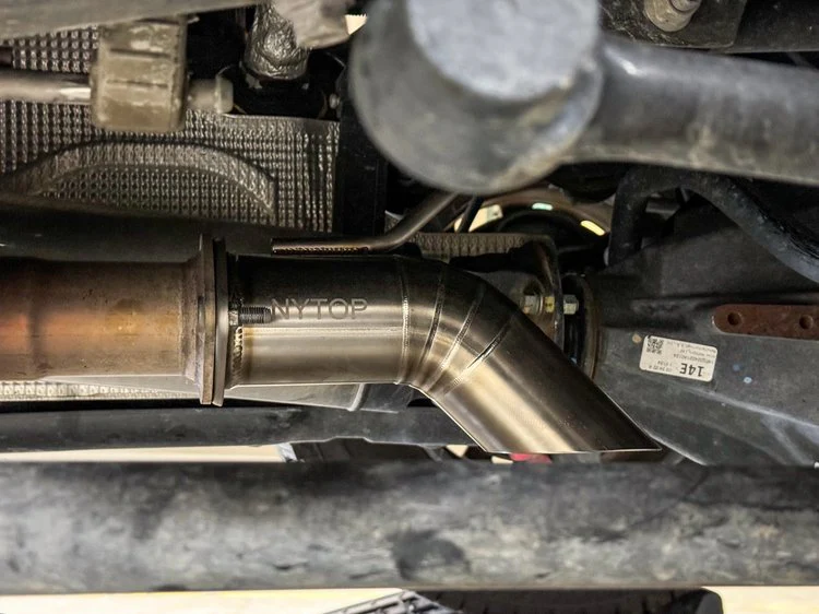 Nytop Titanium Axle Dump Exhaust Tip For Tundra (2022-Current) - Image 3