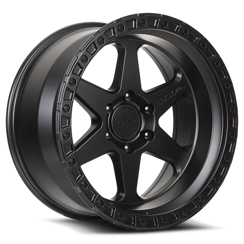 Lock Off-Road Wheels Olympus Matte Black