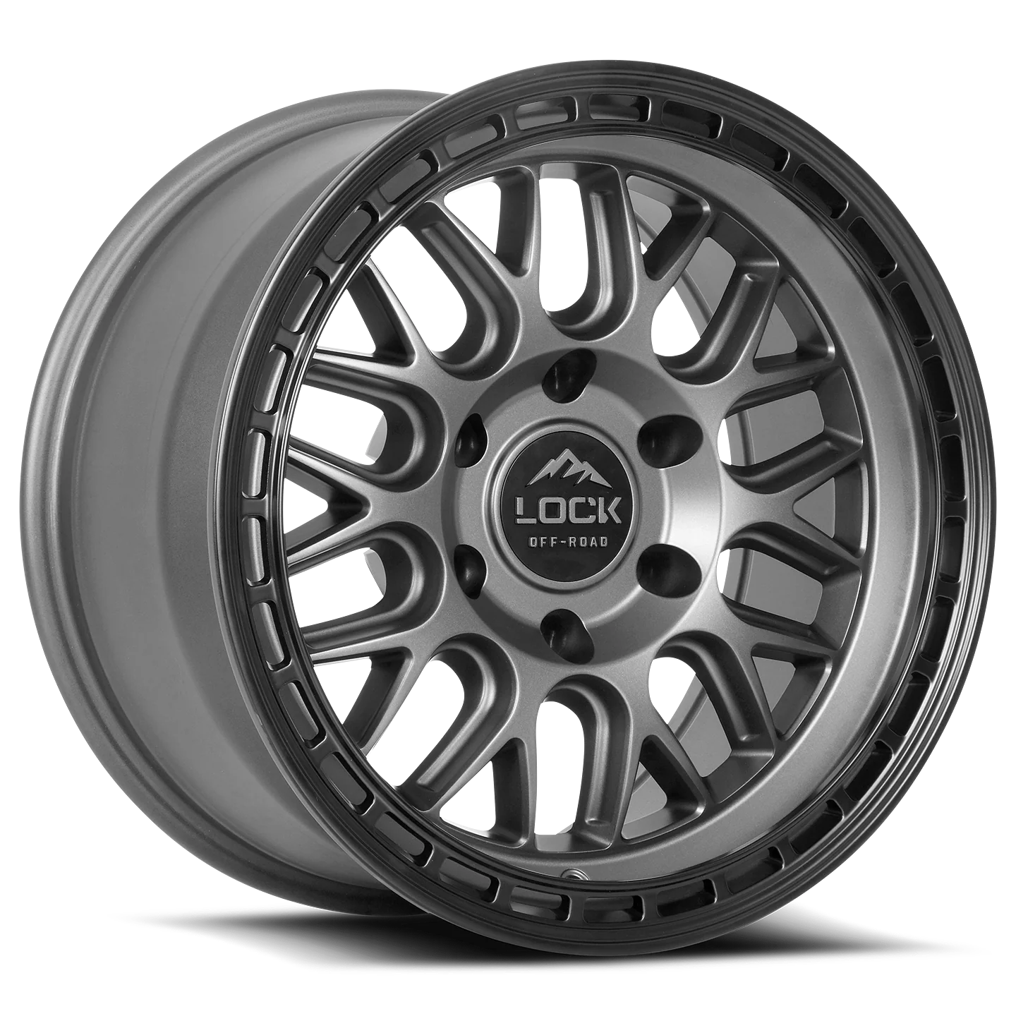 Lock Off-Road Wheels Onyx Matte Grey