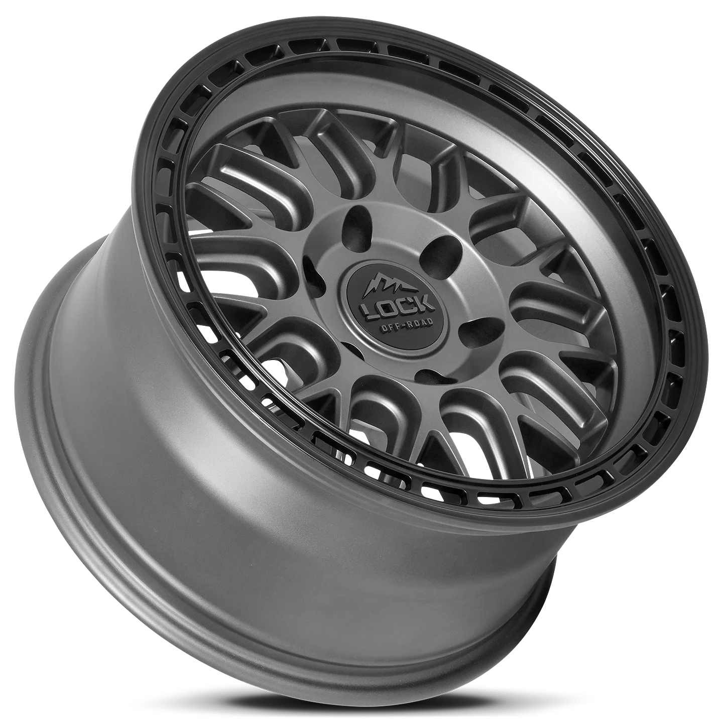 Lock Off-Road Wheels Onyx Matte Grey - Image 3